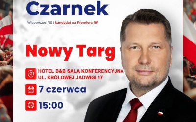 Profesor Przemysław Czarnek w Nowym Targu
